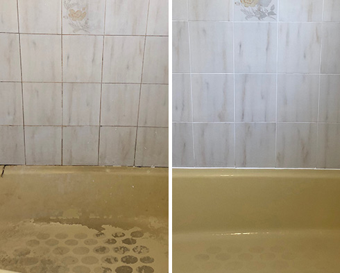 Shpwer Restored by Our Tile and Grout Cleaners in Georgetown, SC