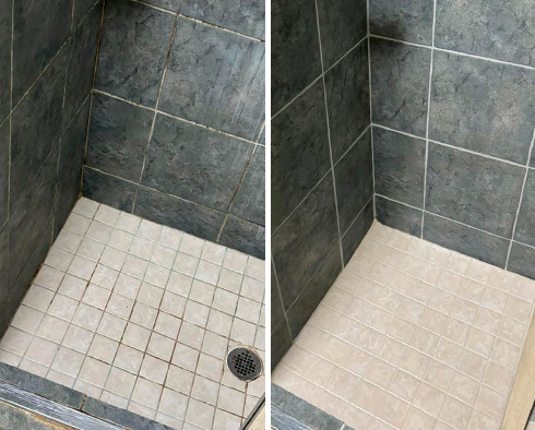 Shower Restored by Our Tile and Grout Cleaners in Myrtle Beach, SC